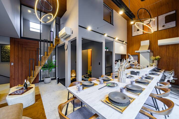 ラグジュアリーな和モダン邸宅/3LDK＋ロフト・14名/A202 gallery image 2