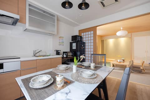 145㎡ House | 2 Mins to Station | Elevator &Wifi