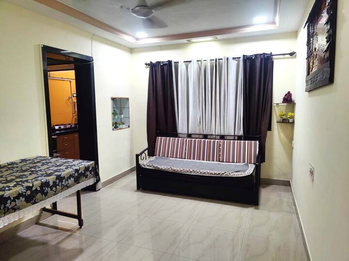 Urban Retreat 1bhk Apt | Thane West-brownhill Stay - Thane