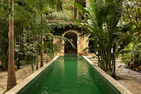 Peaceful house inspired by Moroccan riads