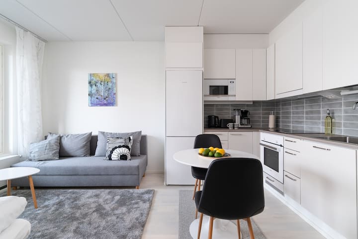 Lutakkoboss 1bdr With 100mb Wifi And Balcony - Jyväskylä