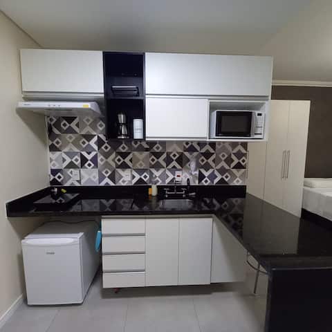 Airbnb em destaque: Studio 1811 - Selenita Building em Barueri