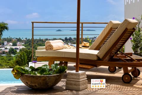 Luxury New Villa. Sea view !