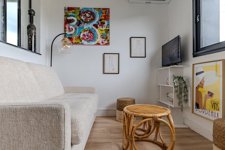 Studio Mérignac Centre-  Parking - Airport 15min - Mérignac