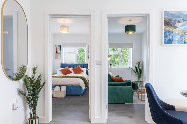 Stylish 2 X Double Bed Apt In Woolwich London - Woolwich