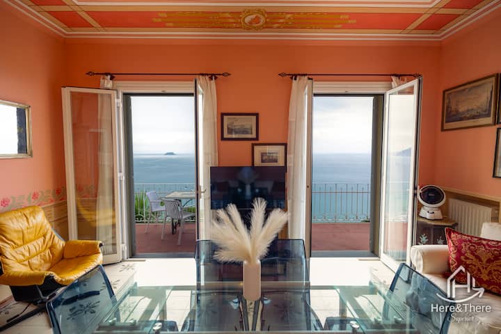 [Villa Du Golfe] Vue Incroyable • Art • Détente - Alassio