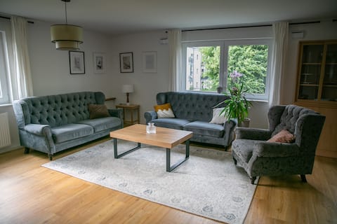 Successful Airbnb property: Design apartment with sauna & balcony in Hanau