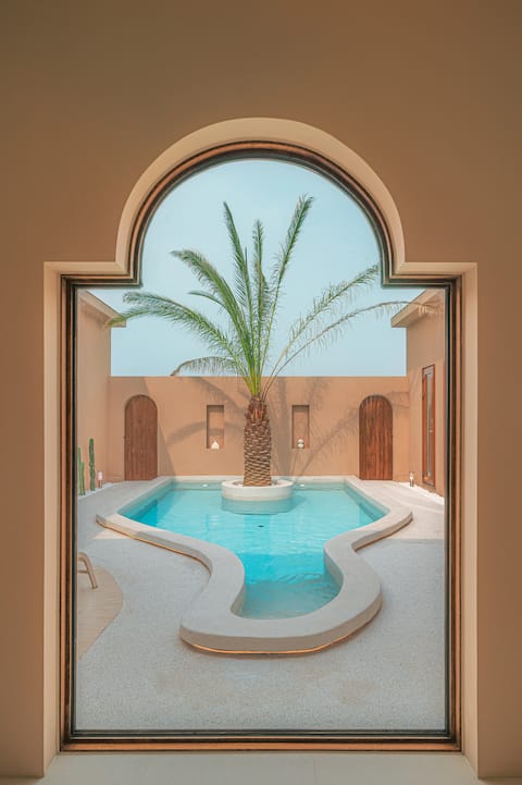 [So-ok B] Private house/All-season hot water pool/2 bedrooms/2 bathrooms/BBQ and fire pit/Citrus exp