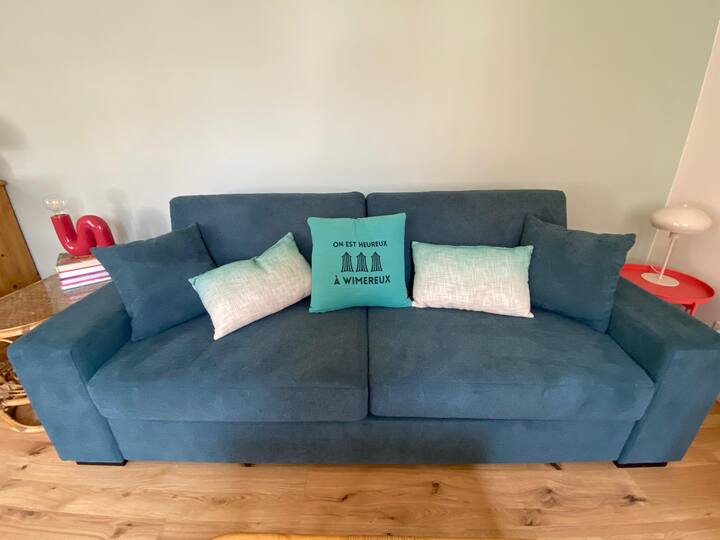 Canapé convertible en lit deux places