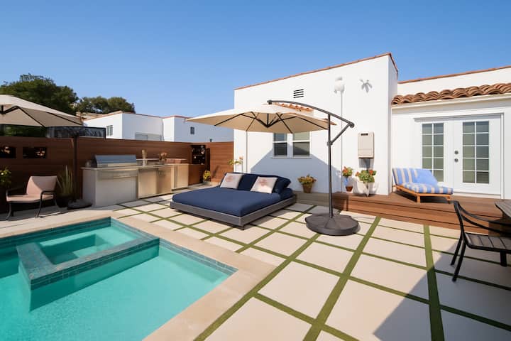 Chic Mid-city Oasis | Stylish Stay|heart Of La - Beverly Hills, CA