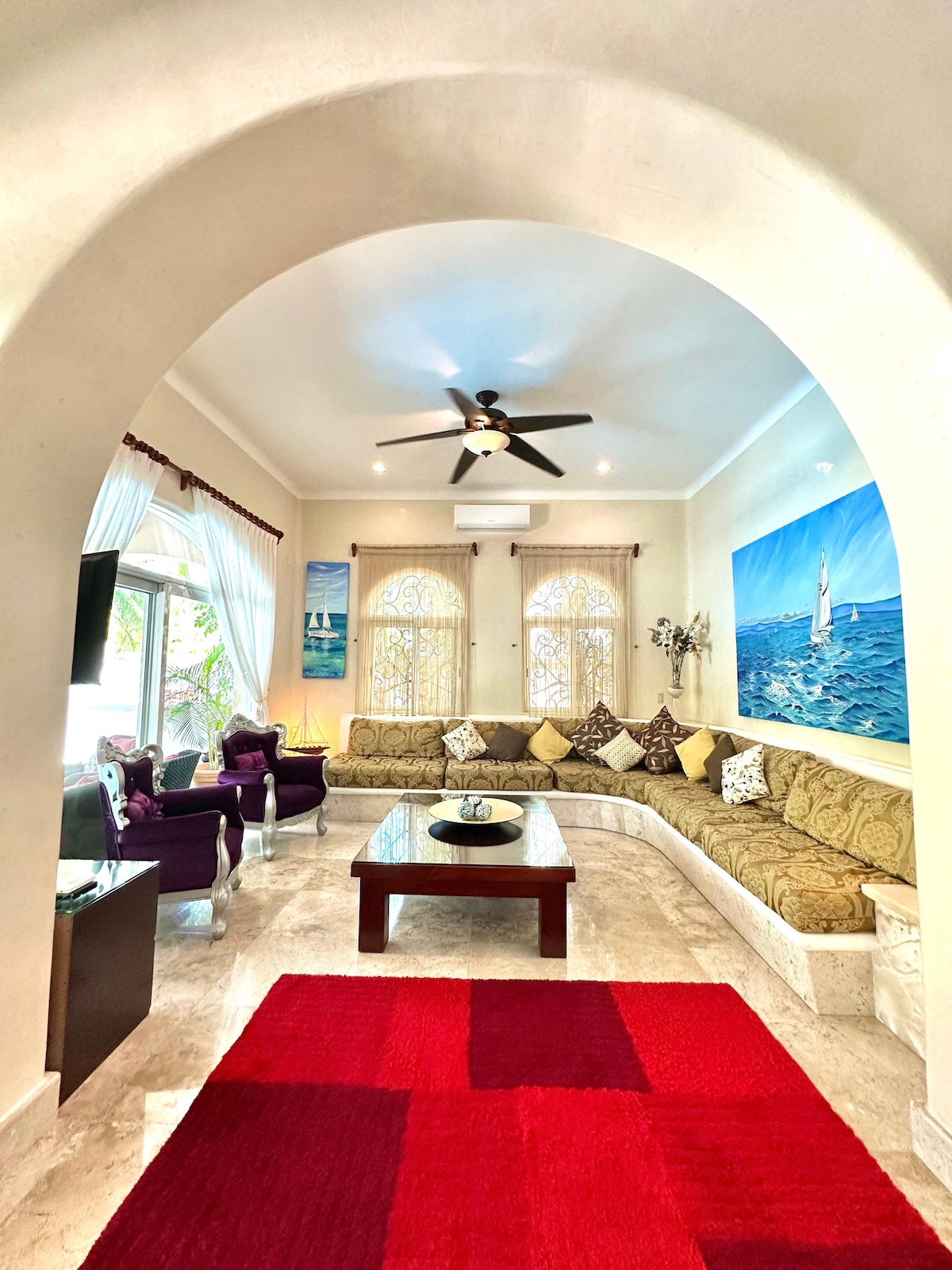 Top performing Airbnb: Villa Maravilla Luxury home! 5 bedrooms. in Puerto Aventuras