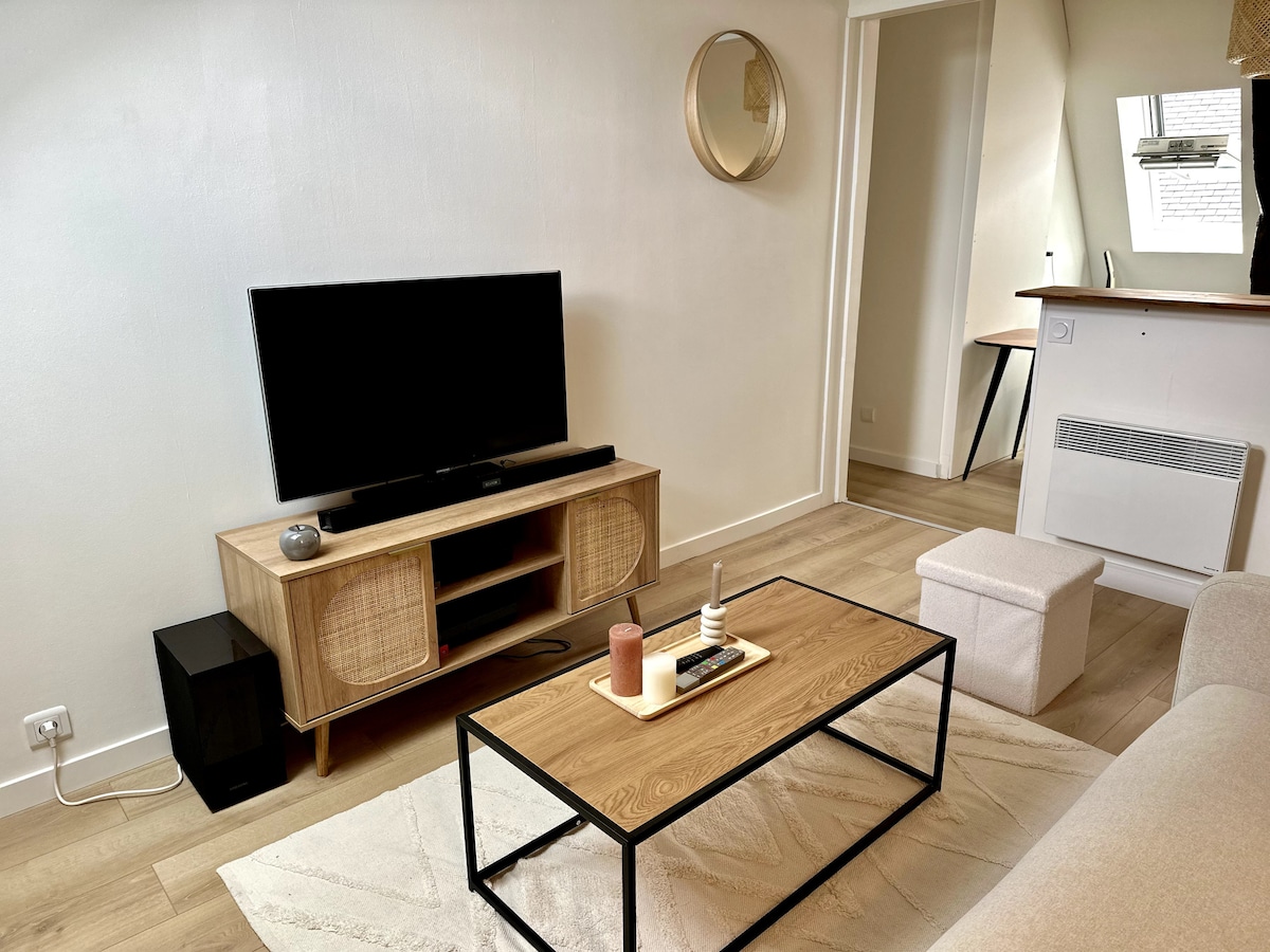 Top performing Airbnb: Cozy apartment in the heart of Rennes. in Centre