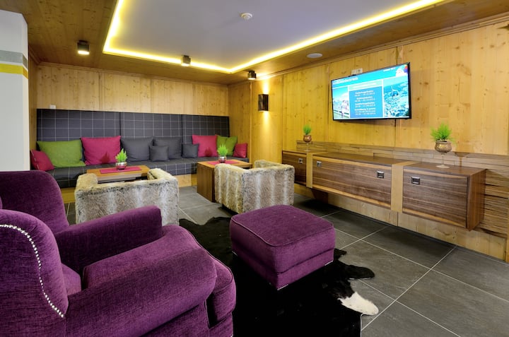 Ski-in/ski-out Apartment Mit Wellness & Badehaus - Saalbach-Hinterglemm