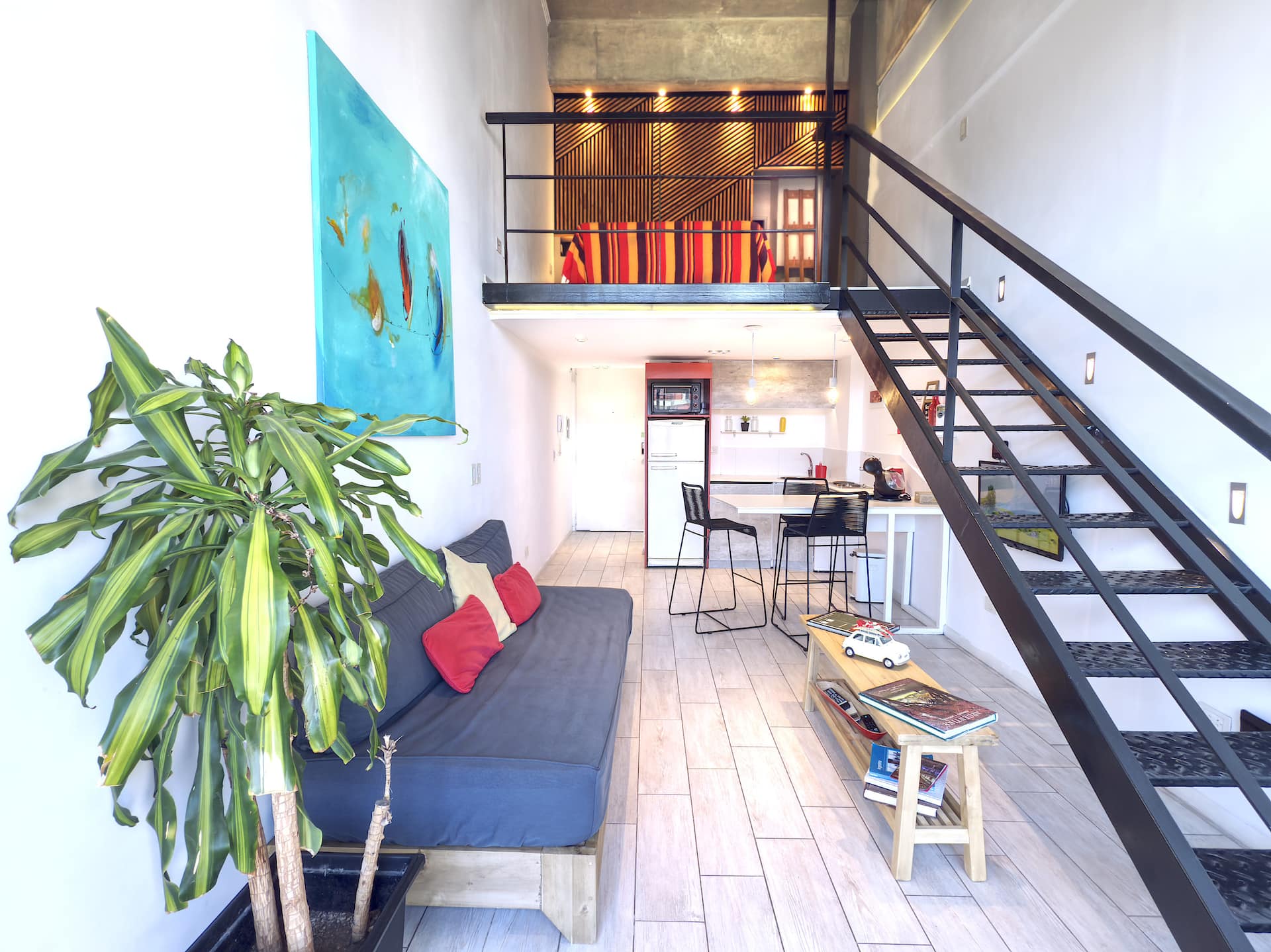 Modern with balcony, near Puerto Madero, 24-hour security