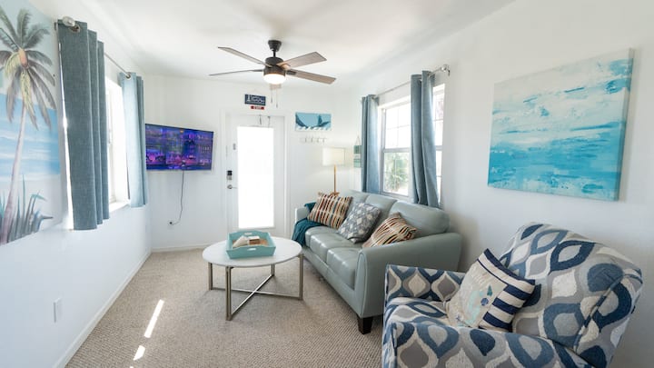 Seaglass Villa Ii, Ocean Views, Walk To The Beach! - Flagler Beach, FL