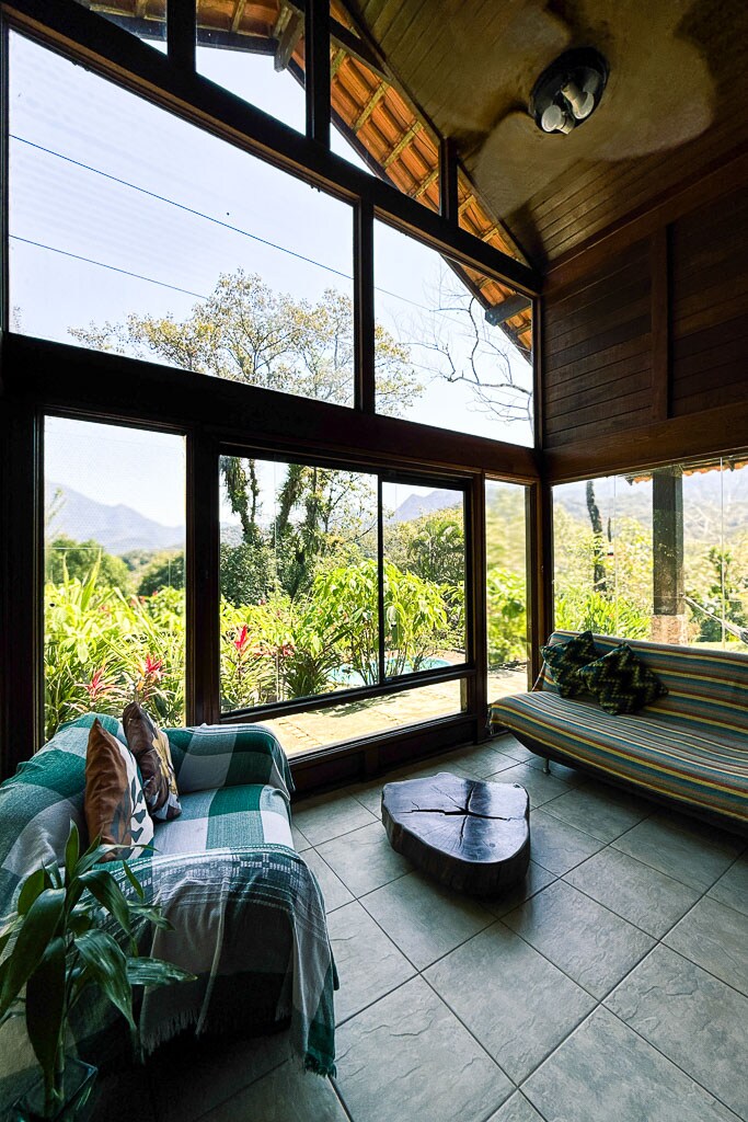 Top Airbnb: Chalet in Morretes with Incredible View! em Morretes