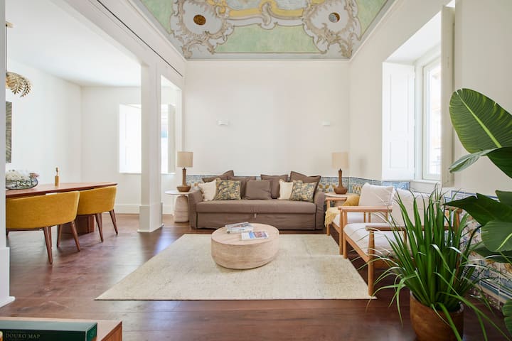 Charme e história em Belém 2 quartos & A/C