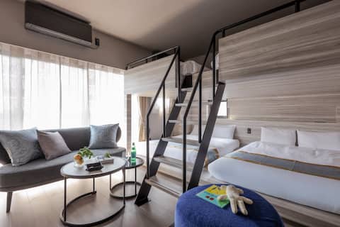 Top floor/penthouse/5 beds/kitchen/Good location within 30 minutes from Haneda Airport, Maihama, Tok