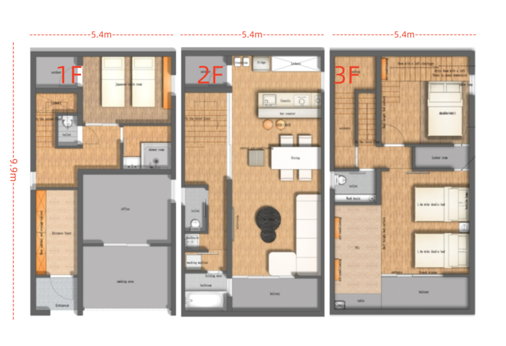 5min Skytree/oshiage | Accès Direct Nrt/hnd - Ueno Station
