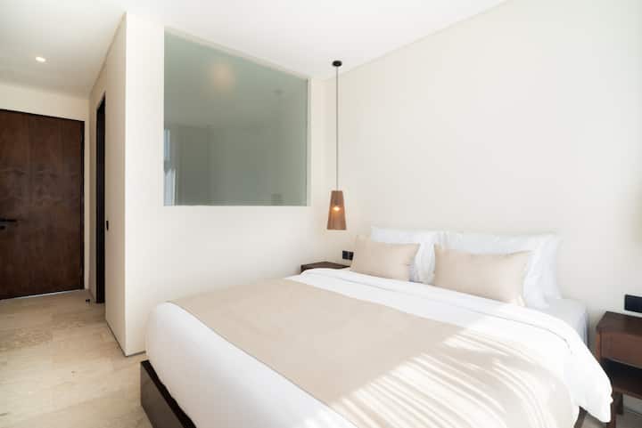 2BR La Finca Kelima · Villa relaxante de 2 chambres à quelques pas de la mer