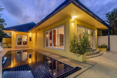 *Stay Near Top Beaches –3BR Private Pool Villa 245