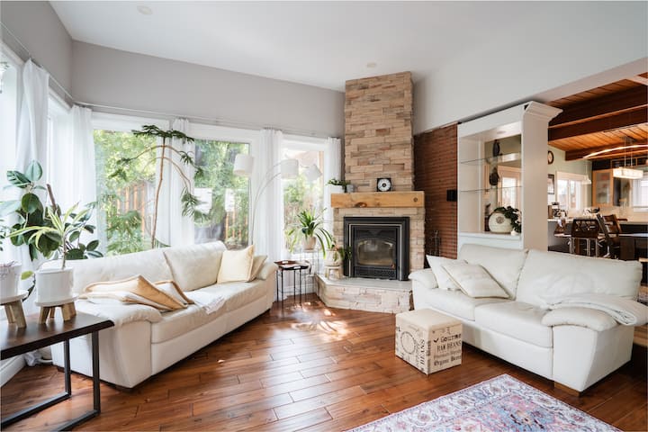 4br|3ba Nature Oasis | Sauna, Games & Luxe Comfort - 哈密爾頓