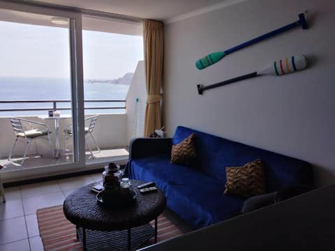 Top Airbnb: Ocean View Beach Dept, La Herradura in Coquimbo