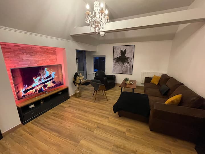Love Viou - Appt Cozy 6 Pers, Terrasse & Barbecue - Territoire de Belfort
