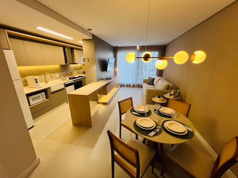 Popular Airbnb listing: Premium Apartment Vila do Lago with Pool in Jurerê in Jurere Oeste