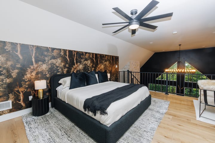 LUX A‑Frame Cabin*Hot Tub*Firepit*Scenic*Romantic - Cabins for