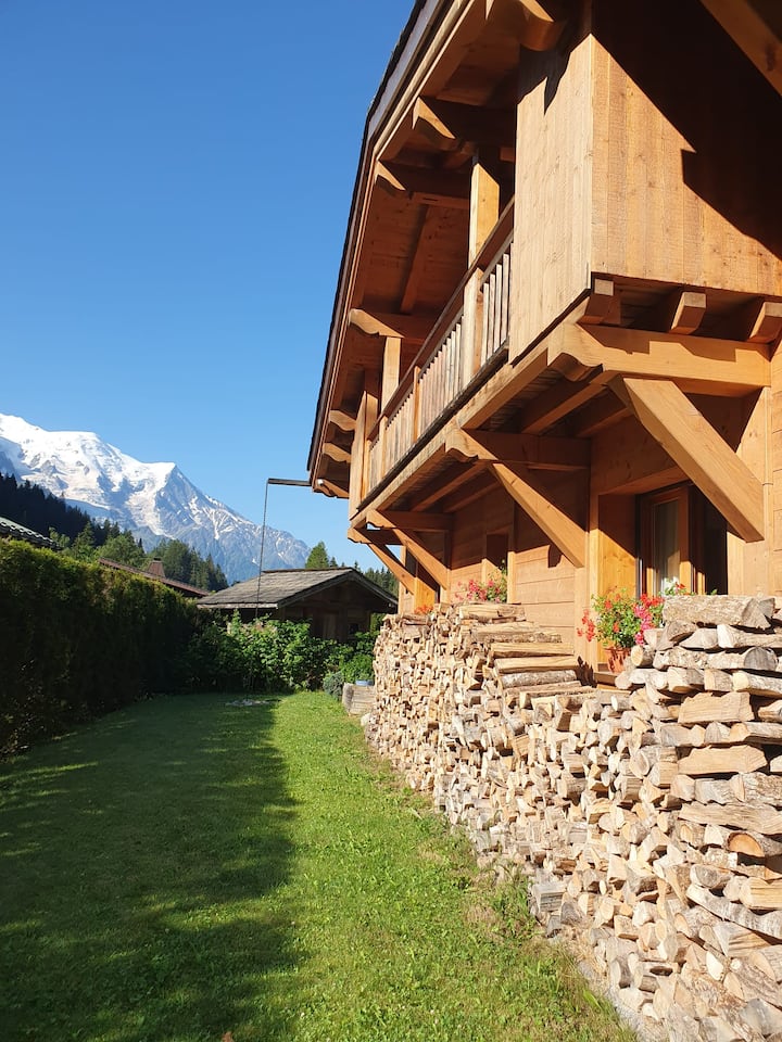 Cosy Chalet 5min From Grands Montets,classé 4 * - 霞慕尼