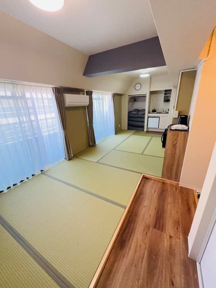 【福の荘 美野島802室】市中心部 |博多駅近く |新リフォーム |スーパー徒歩3分 |Wifi無料 - Hakata Station - Fukuoka