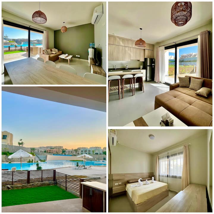 Makadi Heights Luxury 1-br App Garden & Lagoon - Egypte