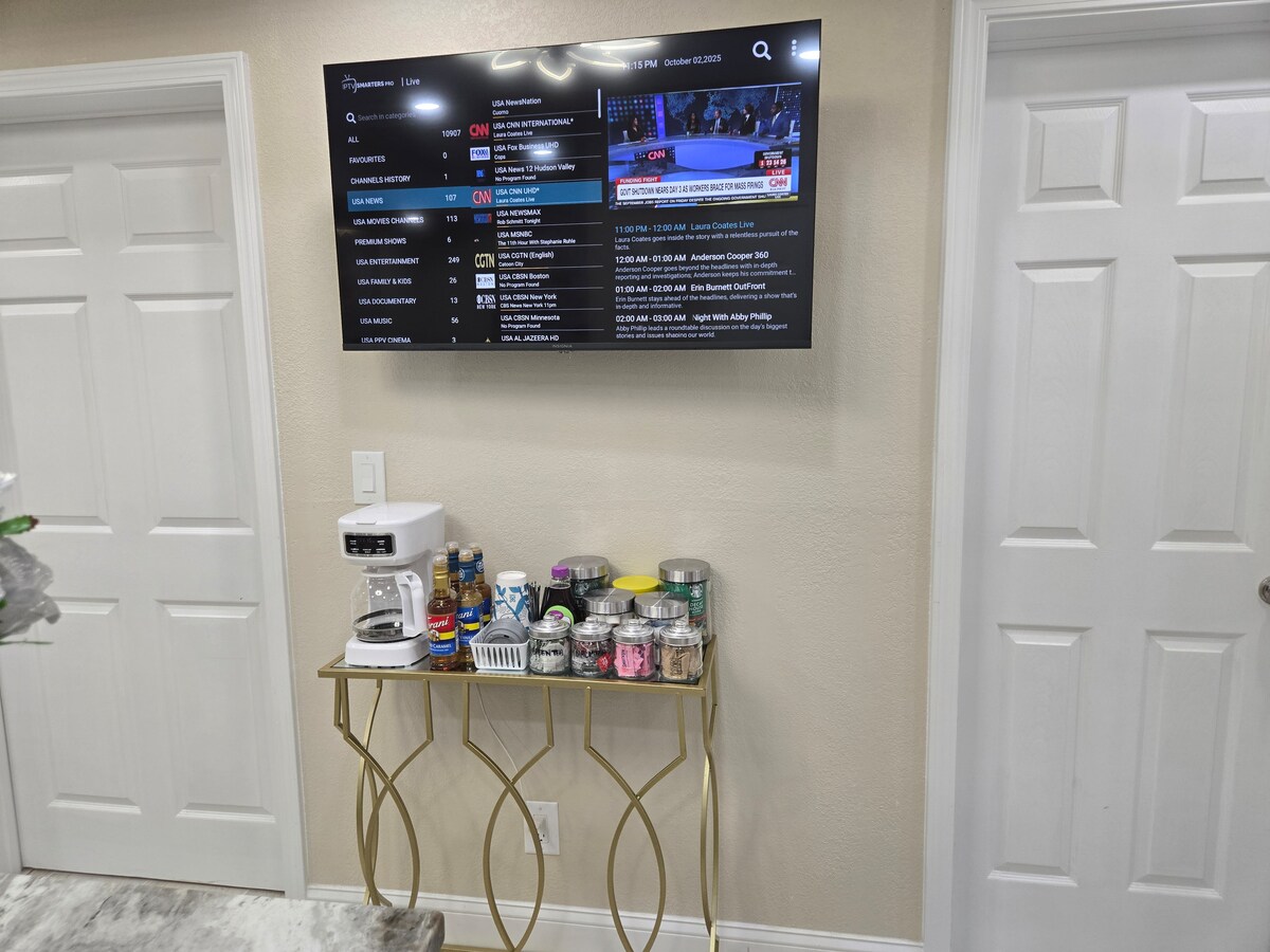 This Luxury Basement is the perfect getaway