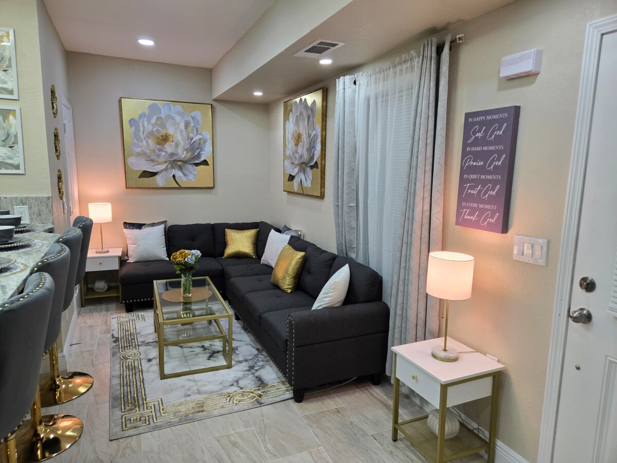 This Luxury Basement is the perfect getaway