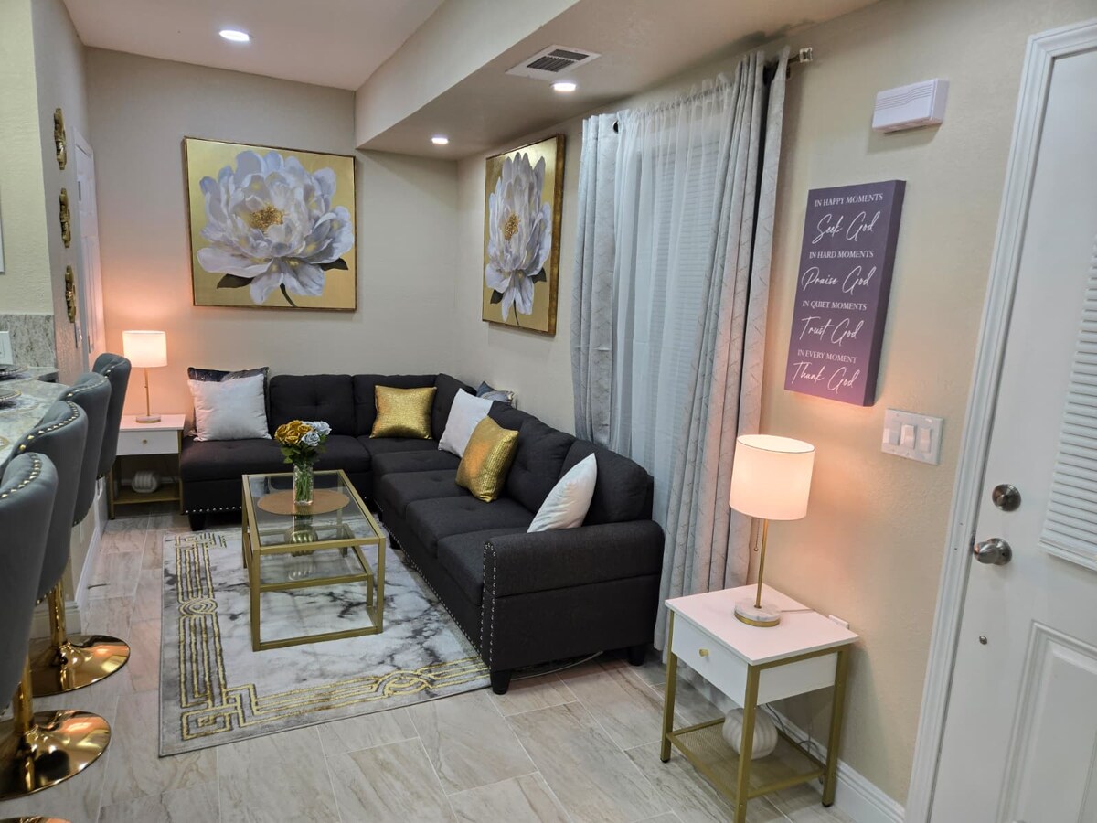 This Luxury Basement is the perfect getaway