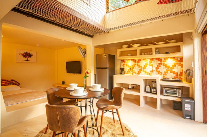 2 Room Loft W/ Garden, Parking - Mazunte