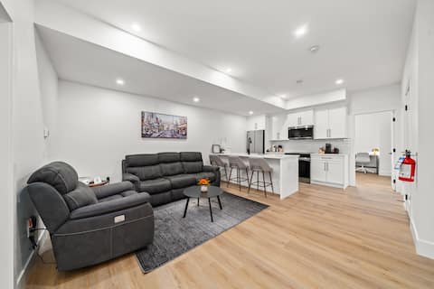 Successful Airbnb property: Modern 2BR Suite | Walk to CTrain | Near Downtown in Killarney