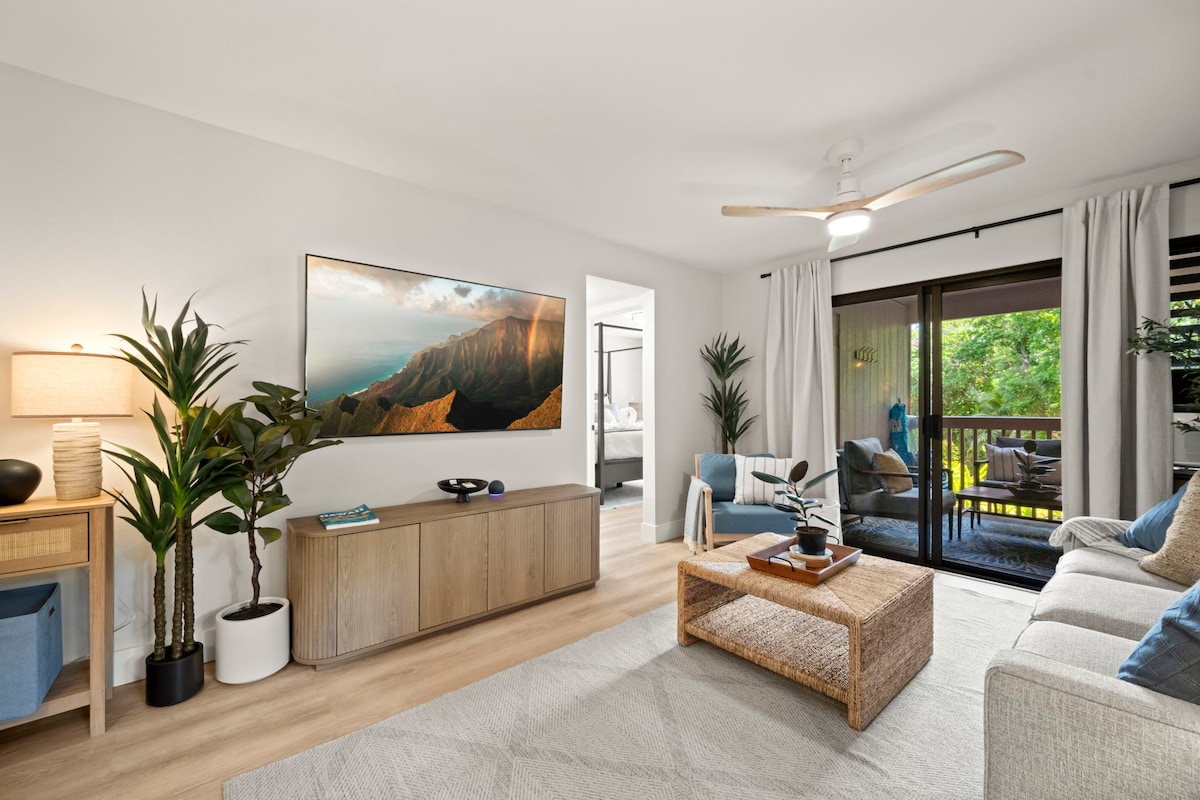 Successful Airbnb property: Harbor Breeze | 10 minute walk to beach | A/C in Lihue