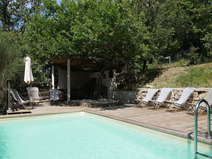 Chez Ceninomi Maison+ Piscine Drôme Provençale 12p - Drôme