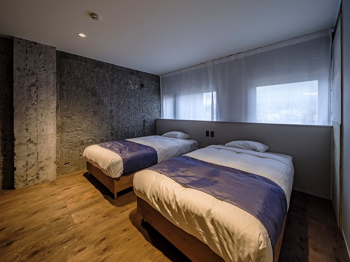 【Mt. Fuji View】classic&modern/twin Room/2ppl - Fuji