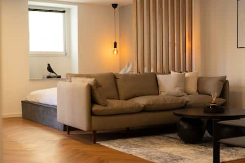 Beliebte Airbnb-Anzeige: Charles & Kätchen urban basement South suburb in Südvorstadt