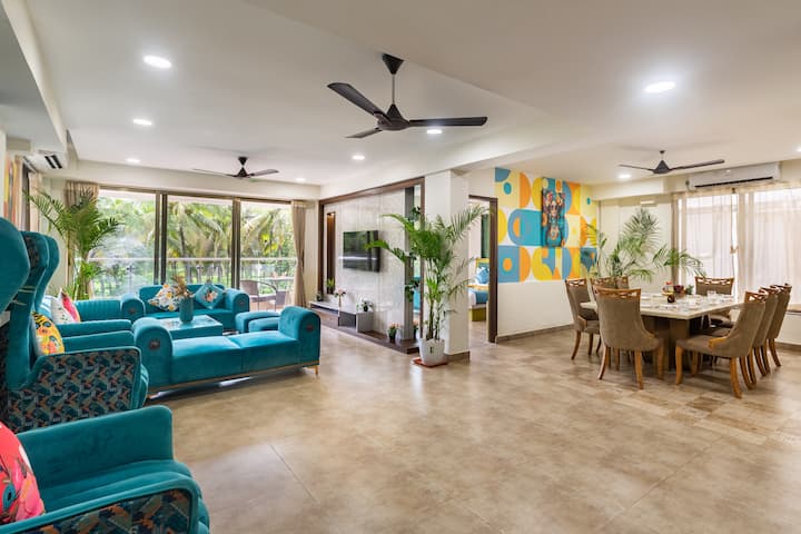 Cosmic By Alohagoa- 3 Bhk Jacuzzi Penthouse-anjuna - Goa
