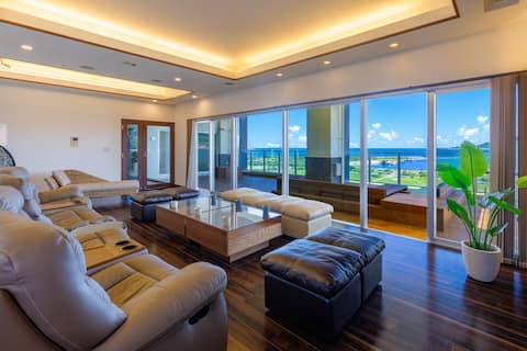Up to 16 people | BBQ with ocean view! Spacious 11th floor private parking lot with Japanese-style r