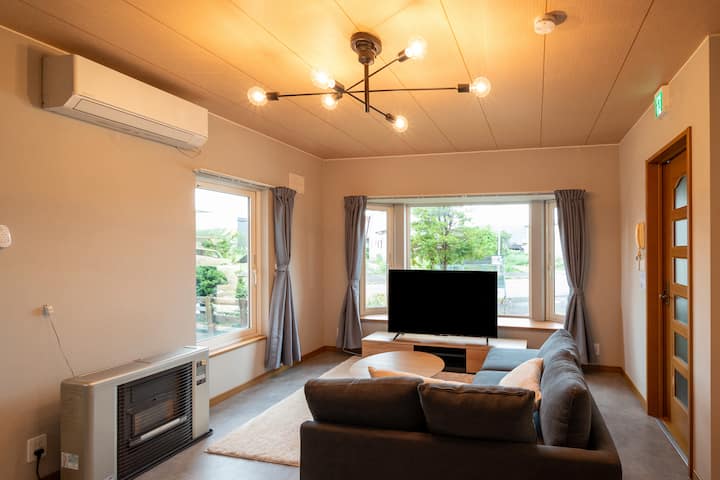10 Min Drive To Ski Resort/10 Guests/for Family - Furano