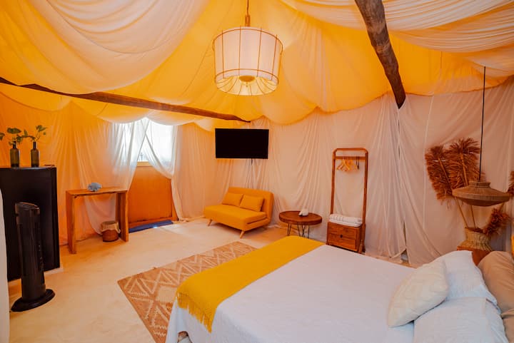 Vive La Magia Del Glamping En Grupo 4 Habitaciones - El Cuyo