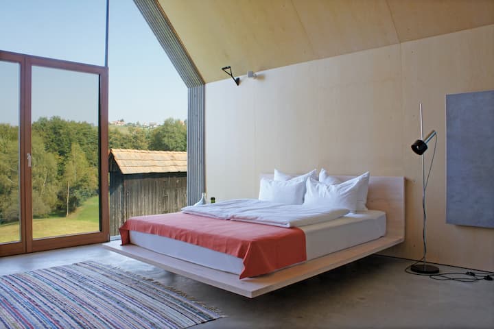 Casa, zona notte interna – letto matrimoniale grande