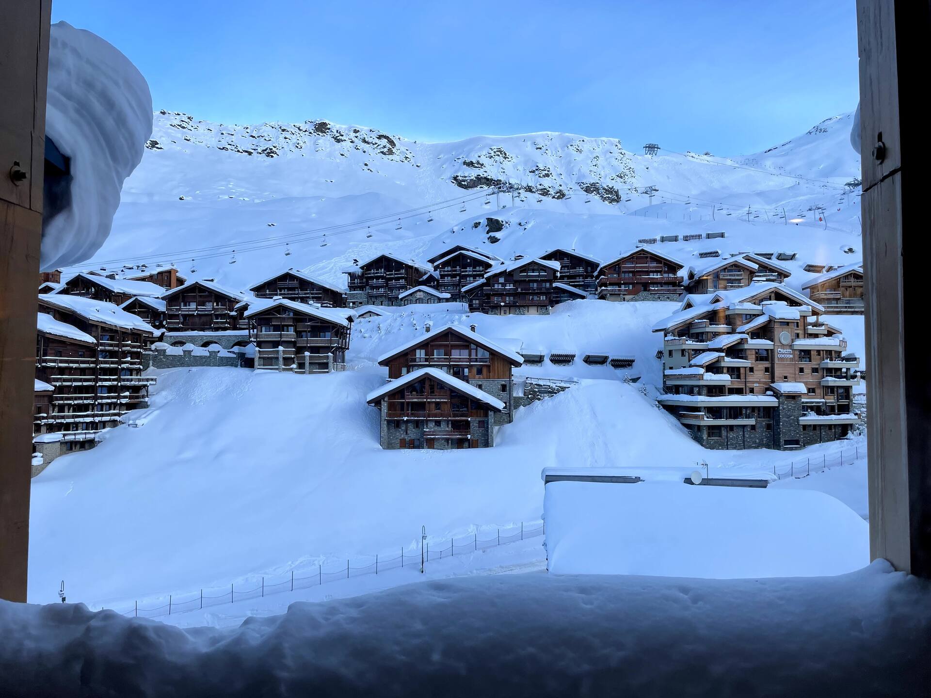 appt cosy style chalet centre Valtho ski in/out