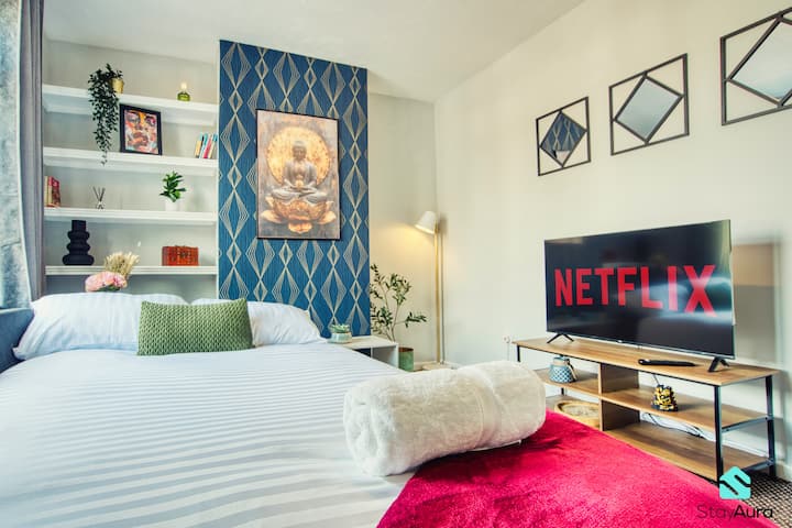 Modern 2 Bed In Newcastle | Free Parking & Sleeps6 - Newcastle Airport (NCL)