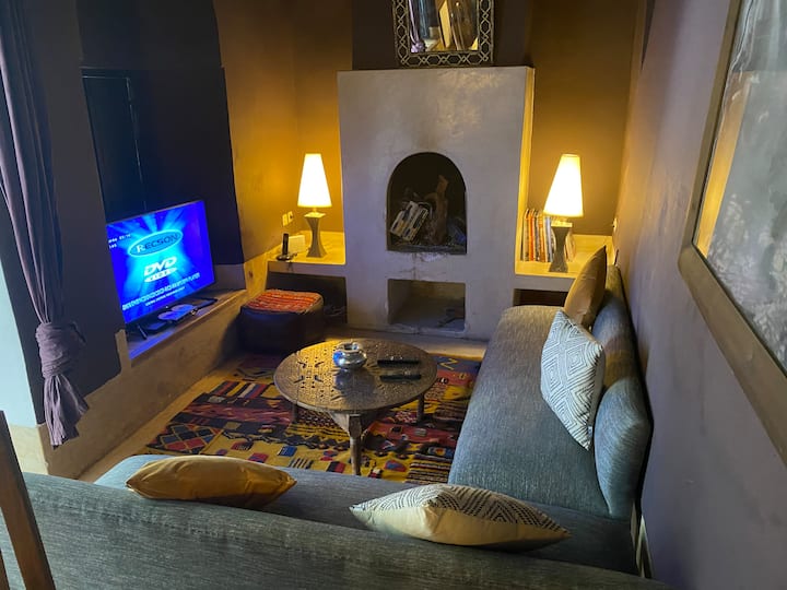 Logement Entier: Riad Dar Zhar, Dans La Medina - Marrakesh